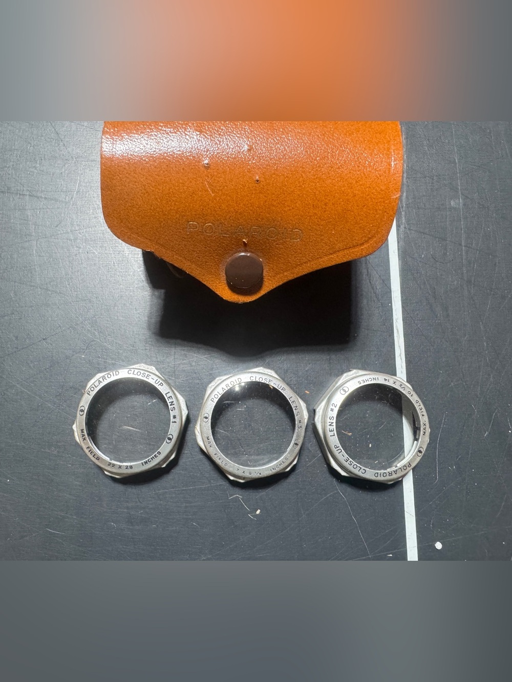 Polaroid Close-Up Lens Set with Case